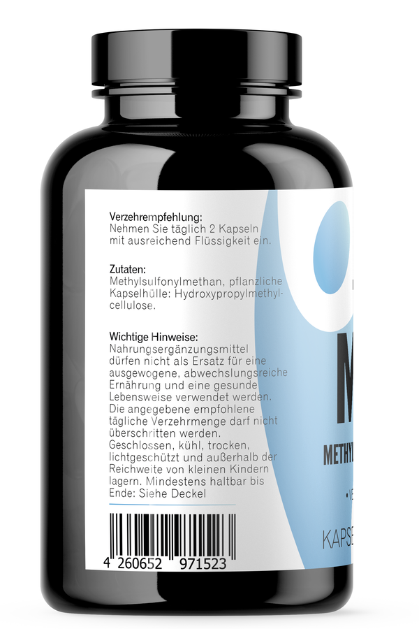 MSM Kapseln, vegan 360 Stück