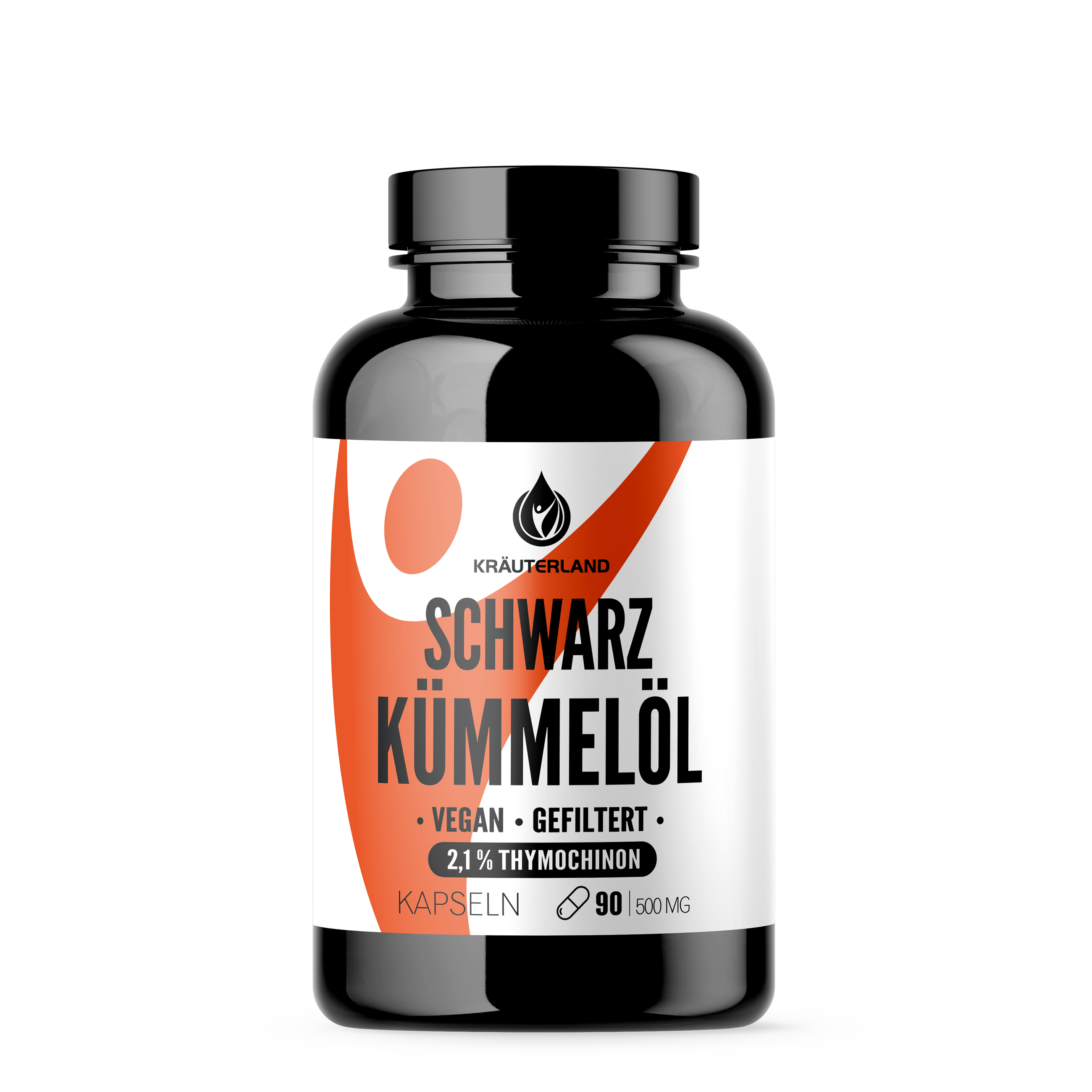Schwarzkümmelöl Kapseln gefiltert, 2,1 % Thymochinon, vegan - 90 Stück