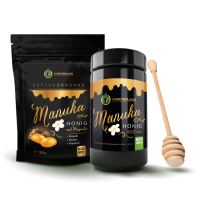 Set Manuka Honig MGO 400+ 250g & Bonbons 100g