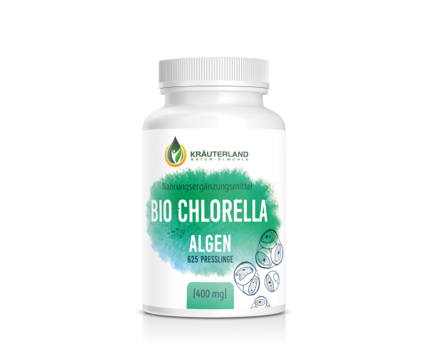 Bio Chlorella Algen 625 Presslinge