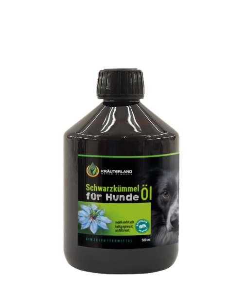 Schwarzkümmelöl für Hunde 500ml