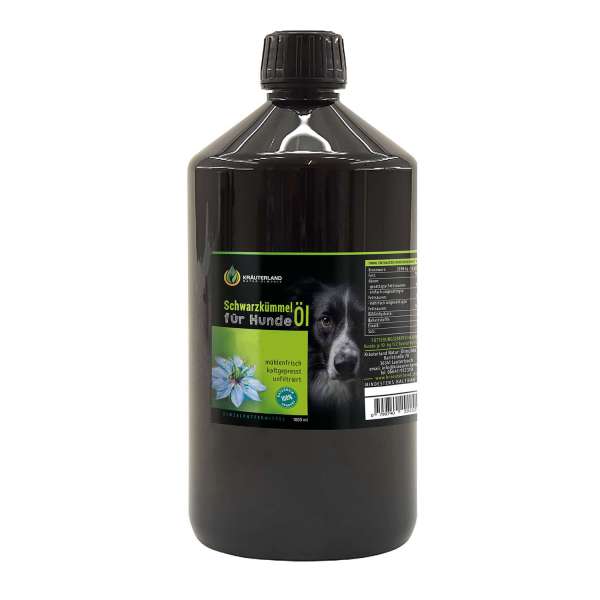 Schwarzkümmelöl für Hunde 1000ml
